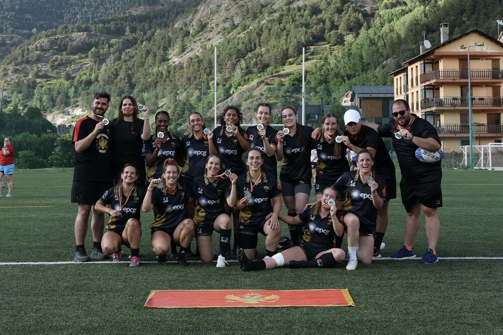 Promocija ragbija na Trgu u Podgorici