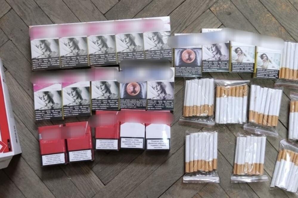 Pronađene cigarete bez akciznih markica, rezani duvan i opijati