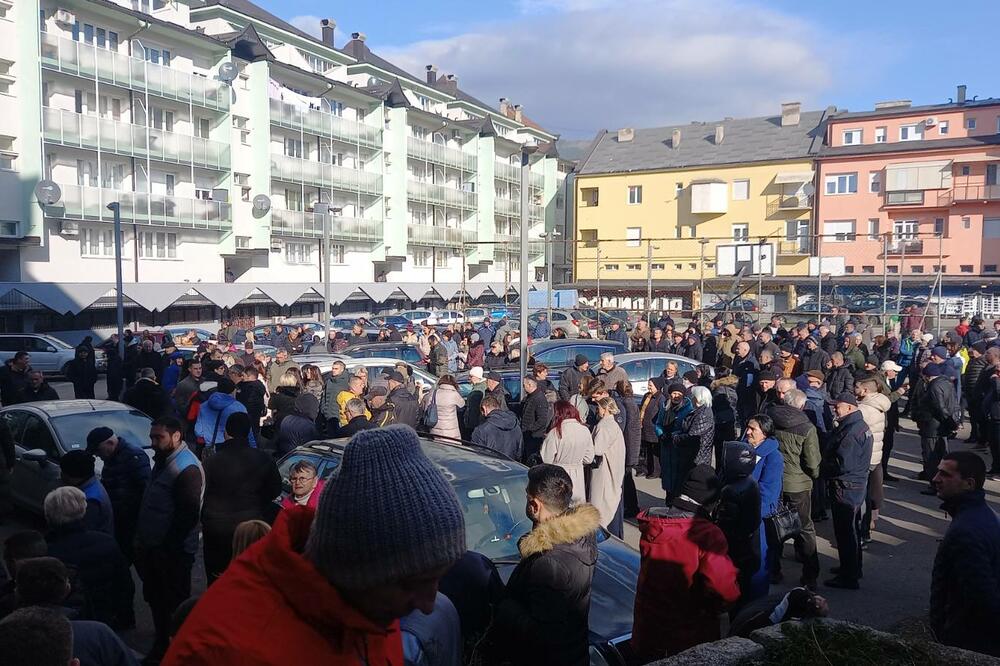 Protest zbog najavljenog pečaćenja kotlarnice u Pljevljima