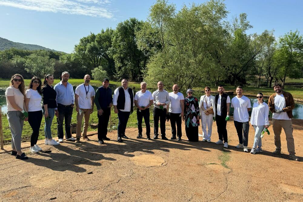 Realizovana akcija čišćenja otpada duž putnog pravca ka graničnom prelazu Hani i Hotit