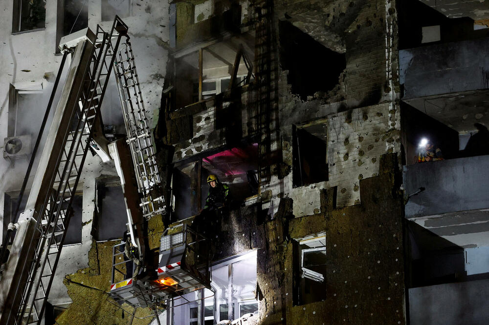 Ruski napad dronovima na Kijev: Četvoro poginulih, izbili požari