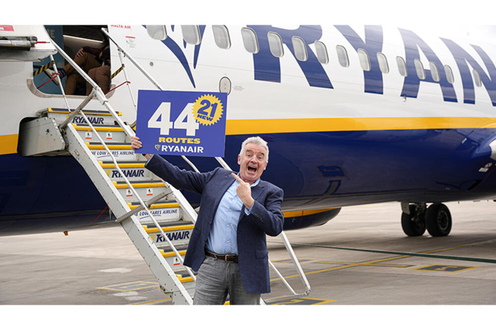 Ryanair otvorio bazu u Tirani sa 4 aviona (investicija od 400 miliona USD) ostvaruje rekordan rast u Albaniji