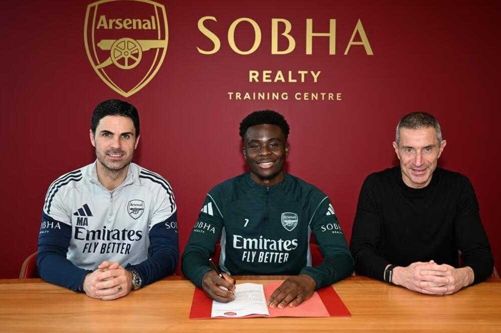 Saka postao najplaćeniji fudbaler Arsenala