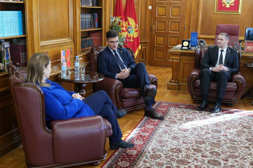 Šaranović i Šćepanović sa Rajnke: Podrška SAD-a bila ključna u jačanju bezbjednosnih institucija