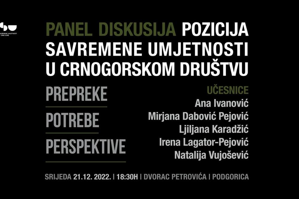 Savremena umjetnost u crnogorskom društvu
