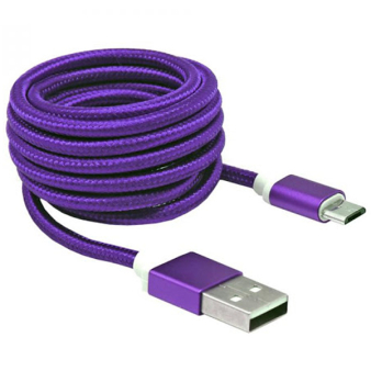 SBOX USB-MICRO 1M PURPLE