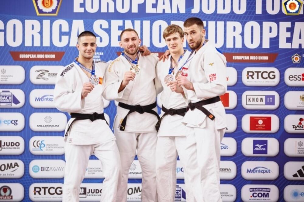 Sedam medalja za naše džudisti, zlatni Novo Raičević