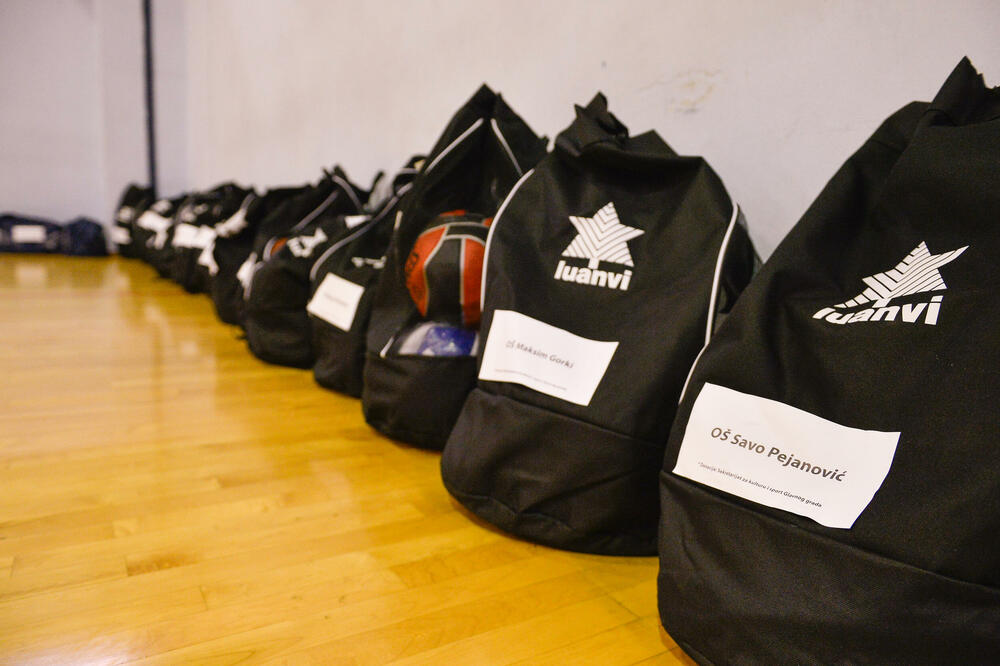 Sekretarijat za sport Glavnog grada donira 460 lopti svim podgoričkim osnovnim školama