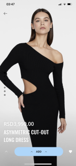 Stradivarius haljina xs/s novo