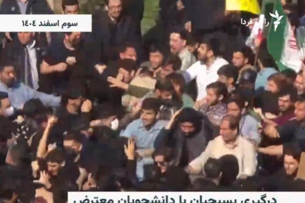 Sukob studenata i bezbjednosnih snaga na novim protestima u Teheranu