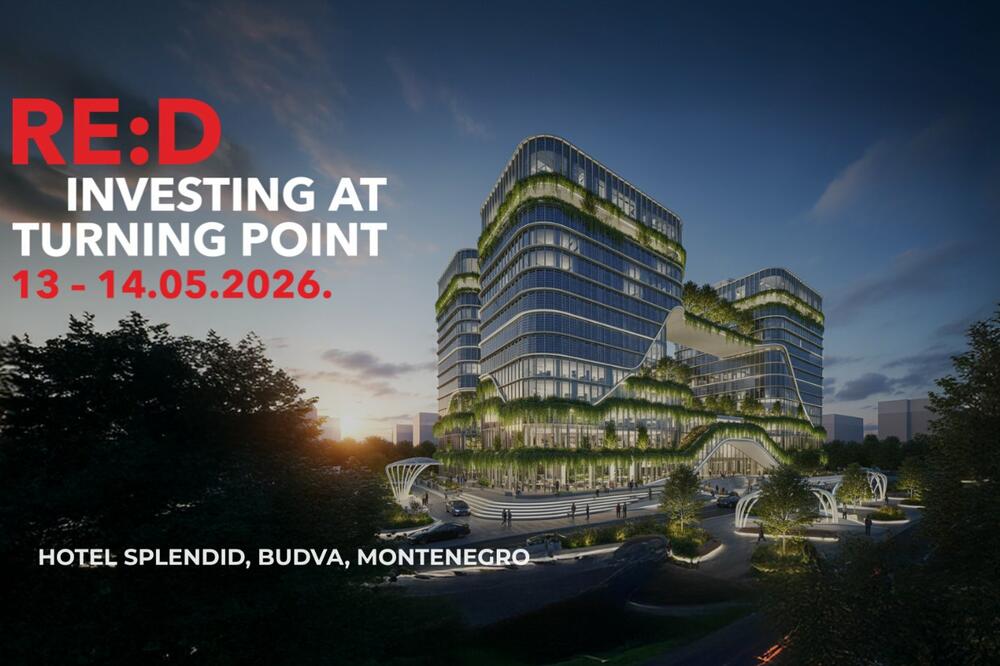 Sutra u Budvi počinje RE:D konferencija2026: Fokus na novi investicioni ciklus regiona
