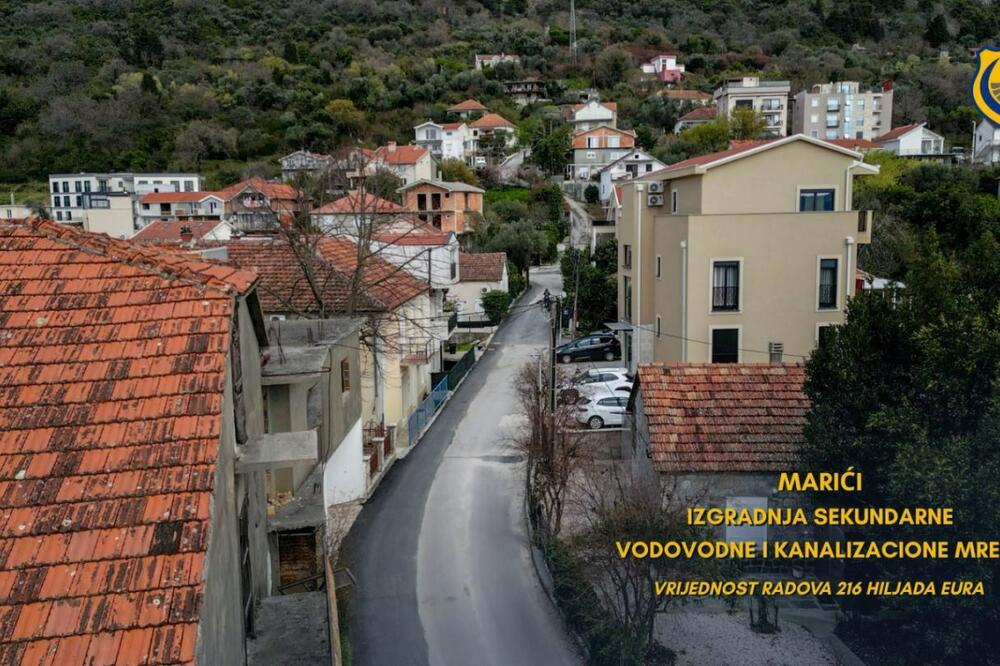 Tivat: Nova infrastruktura u Marićima