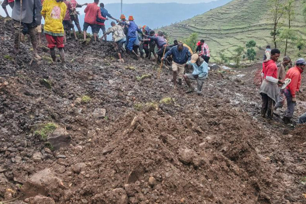 U klizištima u južnoj Etiopiji najmanje 50 ljudi poginulo i 125 nestalo