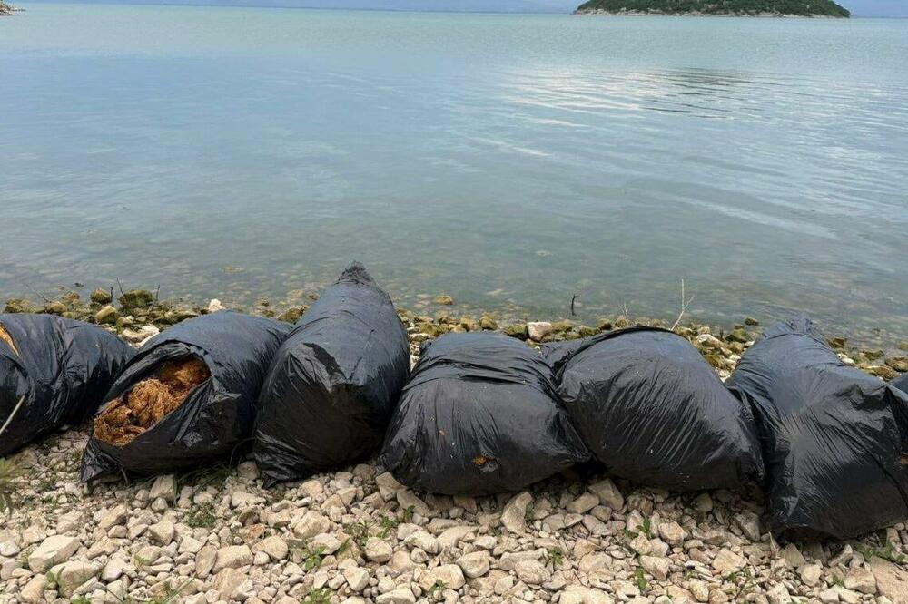 U rejonu Skadarskog jezera zaplijenjeno 136 kg duvana