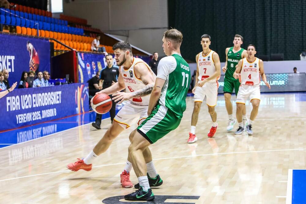 Ubjedljiv poraz mlade reprezentacije, Crna Gora ostaje u B diviziji
