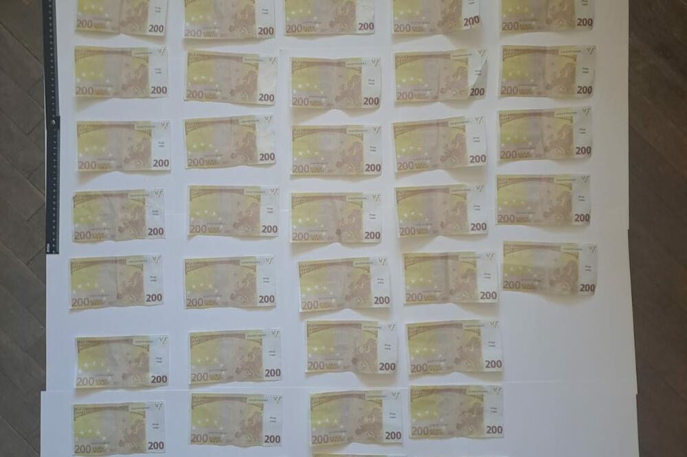 Uhapšeni majka i sin iz Bijelog Polja: Osumnjičeni da su imali 8.400, a da su u opticaj stavili 4.600 lažnih eura