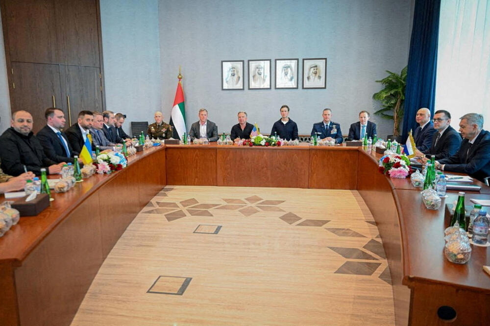 Ukrajina i Rusija završile prvi dan mirovnih pregovora uz posredovanje SAD u Abu Dabiju