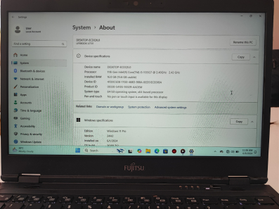 Ultrabook Fujitsu 7311