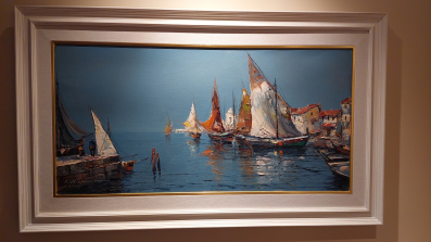 Umjetnička slika ulje na platno 9758