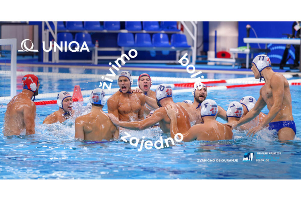 Uniqa zvanično osiguranje Evropskog prvenstva u vaterpolu za muškarce u Beogradu 2026