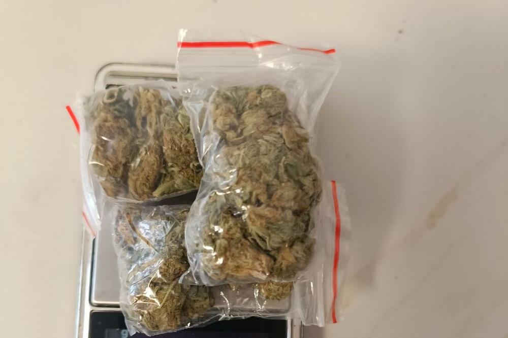 UP: Državljanin Albanije zbog marihuane uhapšen i protjeran iz Crne Gore