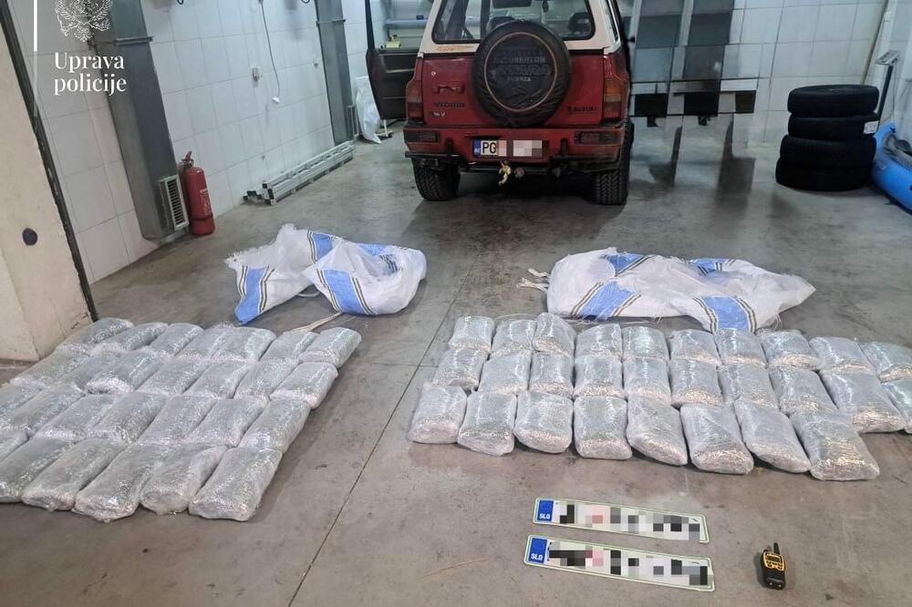 UP: Uhapšen bivši policajac povezan sa kriminalnom grupom, pronađeno oko 60 kilograma marihuane
