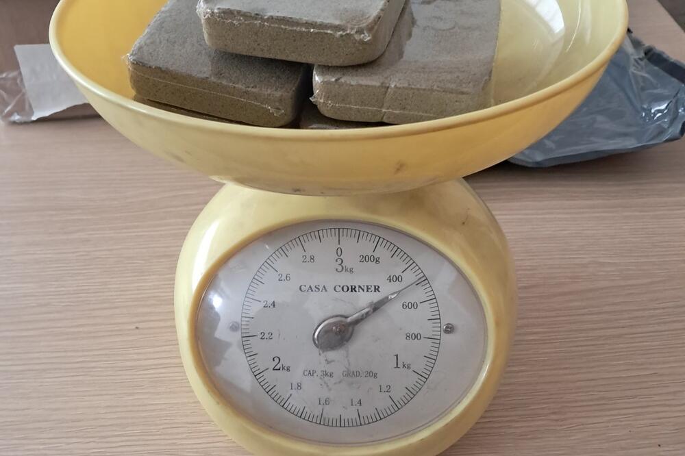 Uprava carina pronašla pola kilograma hašiša u pošiljci za 19-ogodišnjaka