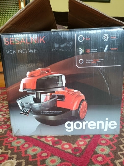 Usisivač na vodu, Gorenje