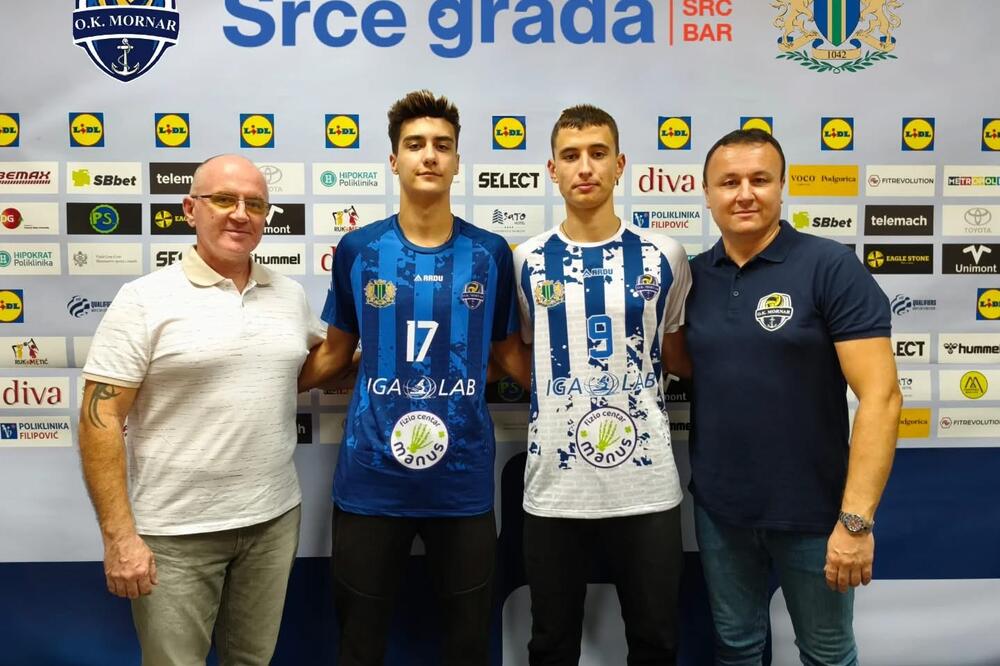 Vasilije Božović i Ognjen Marstijepović pojačali Mornar
