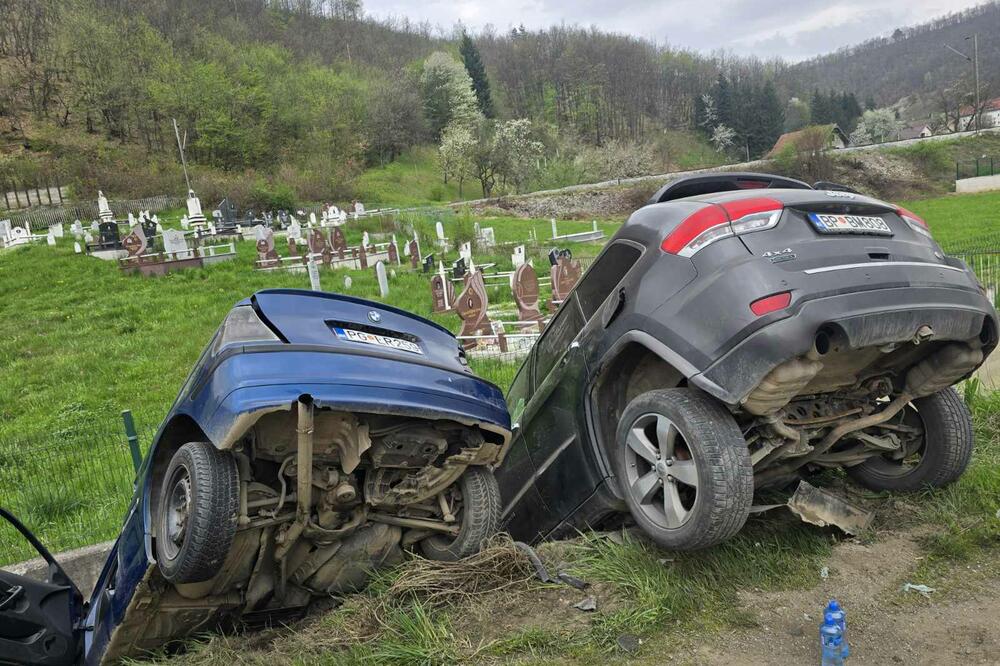 Više osoba povrijeđeno u saobraćajnoj nezgodi na magistralnom putu Bijelo Polje - Prijepolje