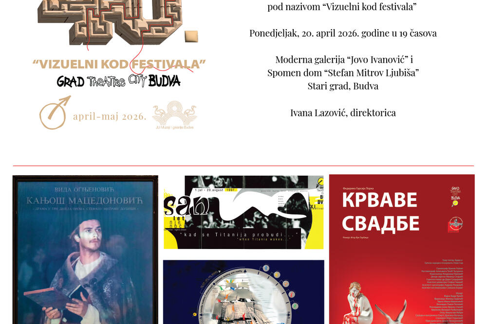 Vizuelni kod festivala &bdquo;Grad teatar&rdquo;