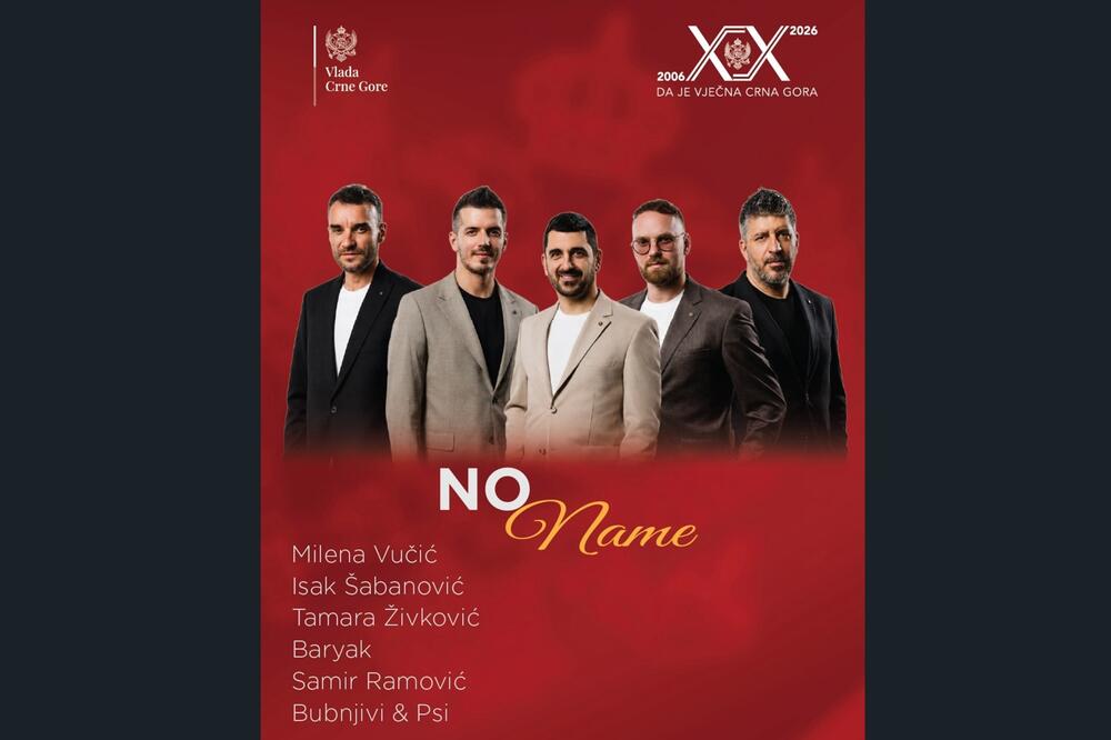 Vlada: Tokom trodnevne proslave obnove nezavisnosti nastupiće Sergej Ćetković, Knez, No Name, Daniel Popović...