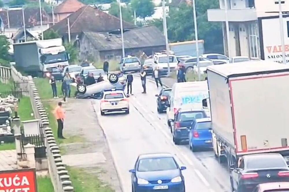 Vozilo sletjelo s puta u Bijelom Polju, ima povrijeđenih