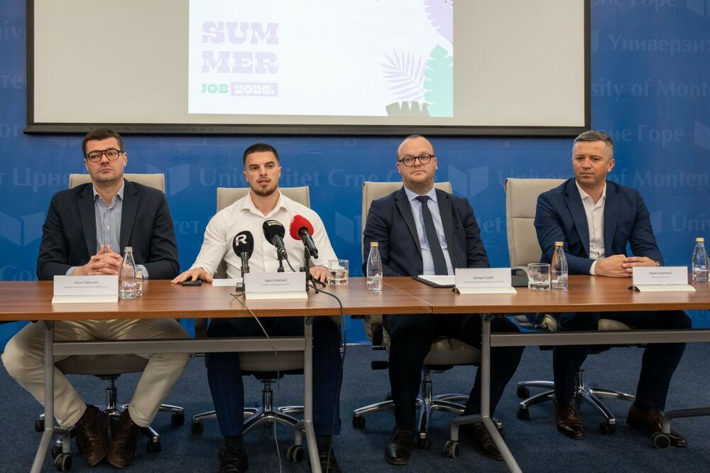 Vukčević: Više od hiljadu mladih u posljednje dvije godine našlo zaposlenje zahvaljujući sajmu Summer Job