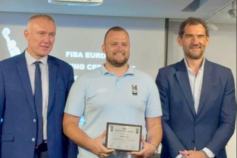 Vuković dobio Fibinu trenersku licencu