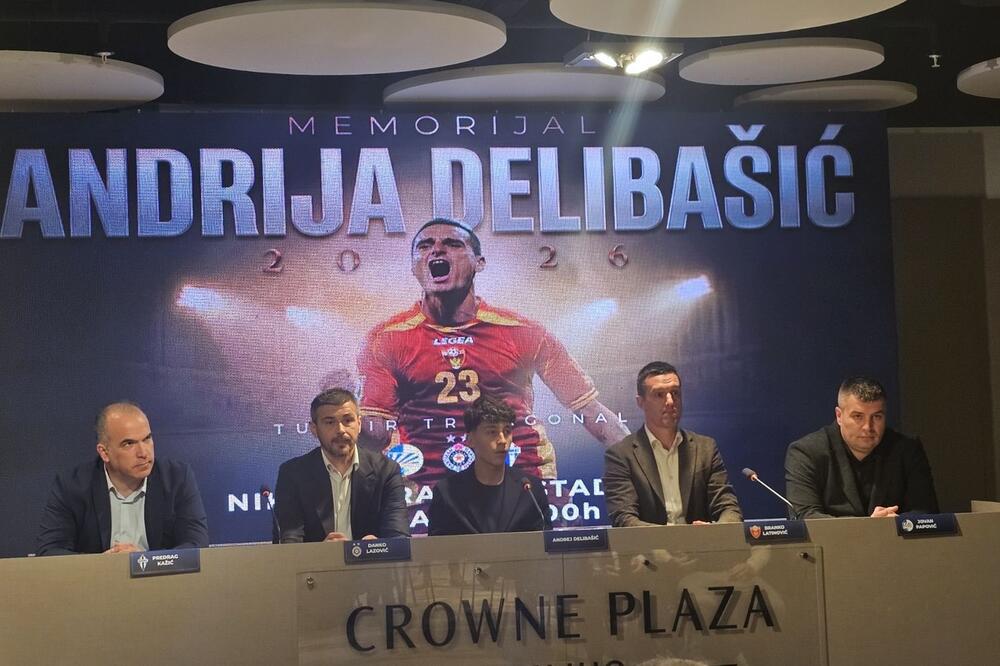 Za Andriju - zauvijek: Sutjeska, Partizan i Budućnost na prvom Memorijalu posvećenom Delibašiću