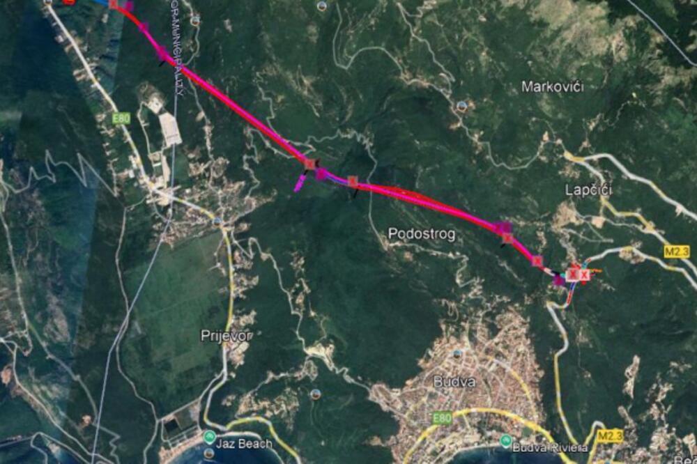 Za nadzor obilaznice Budve 8,5 miliona
