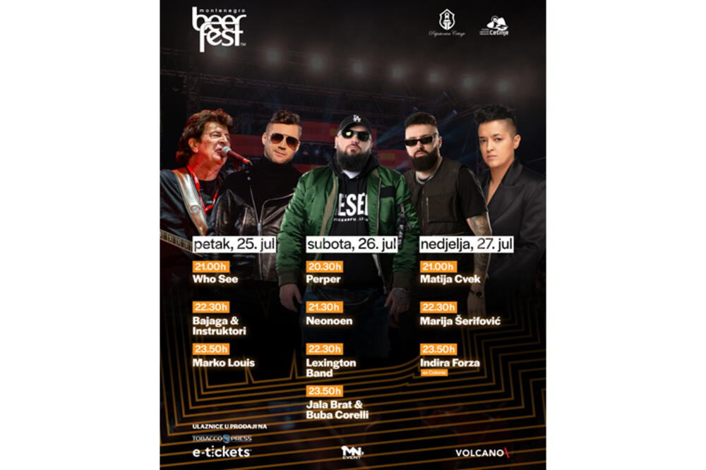 Za tri dana počinje Montenegro Beer Fest 2025