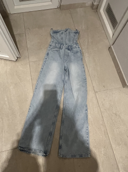 Zara denim kombinezon S novo