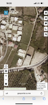 Zemlijste 800m2 i 1000m2