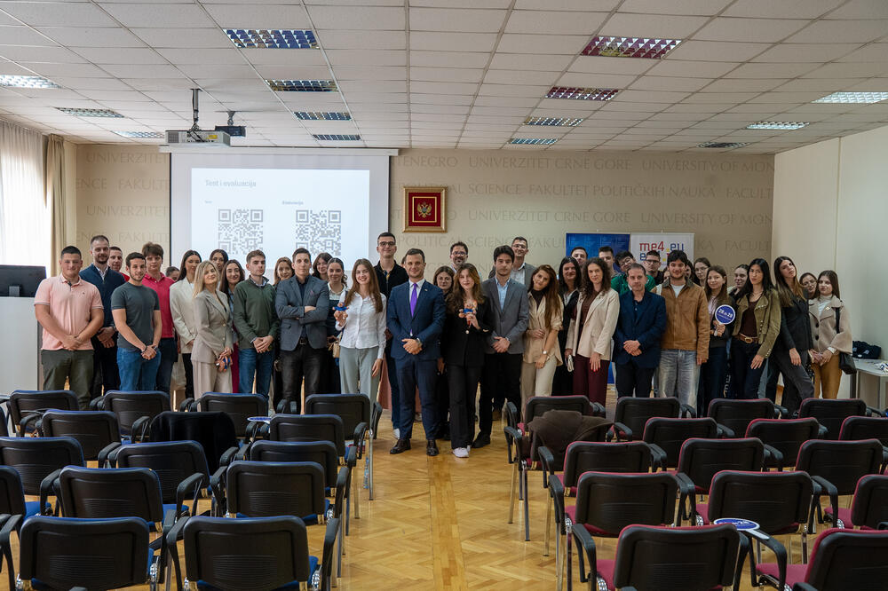 Zenović sa studentima FPN-a: Male države imaju velike koristi od članstva u EU