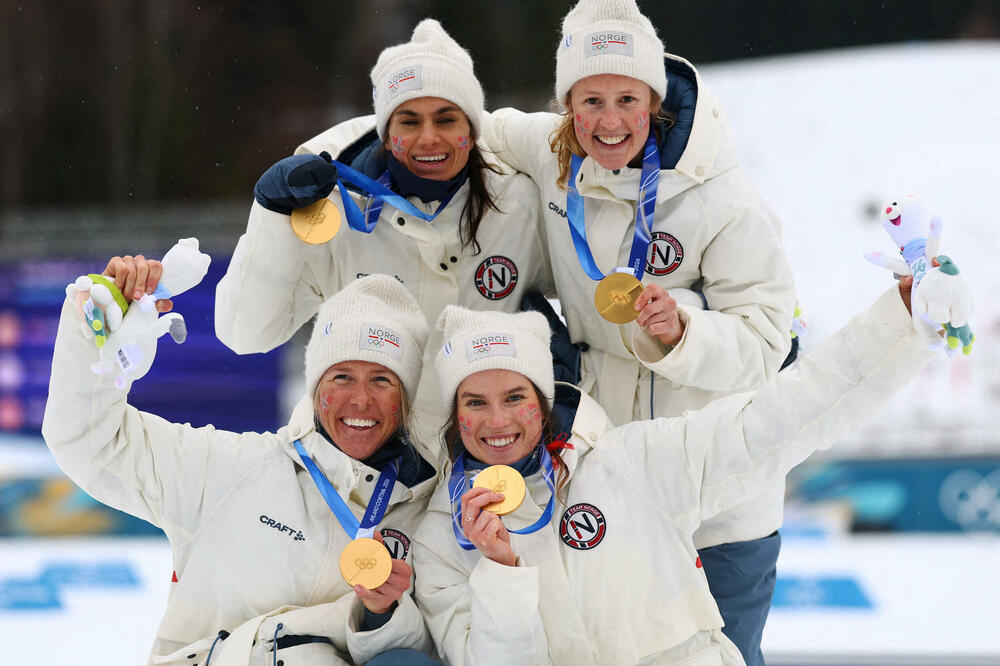 Ženska štafeta Norveške osvojila zlato u kros kantriju