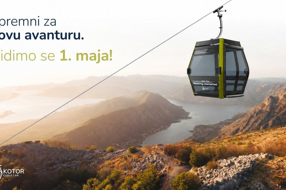 Žičara Kotor&ndash;Lovćen počinje sa radom 1. maja: prvomajski praznici na jednoj od najtraženijih izletničkih destinacija