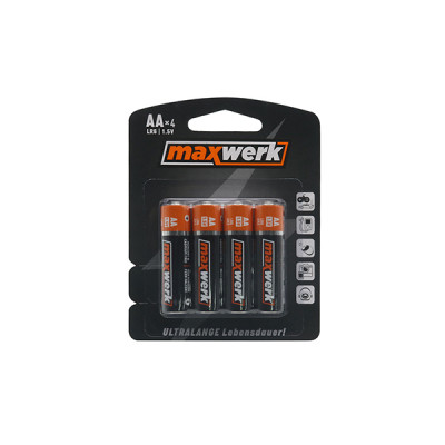 Baterije Alkalne Aa Lr6 1.5V 4/1 Maxwerk