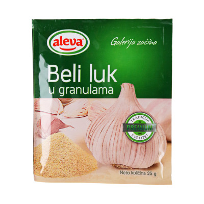 Bijeli luk u granulama 25 g Aleva