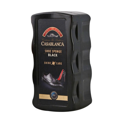 Casablanca sunđer za cipele crna