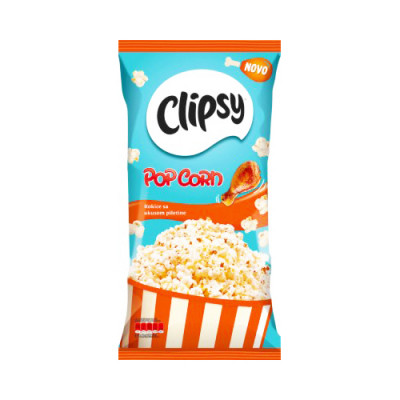 Clipsy pop corn sa ukusom piletine 100g Marbo