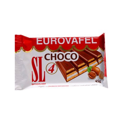 Čokoladna napolitanka 45 g Eurovafel