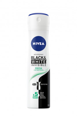 Deo spraj black & white invisible fresh 150 ml Nivea