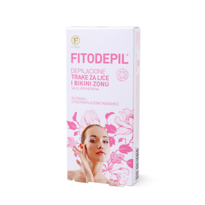 Depilacione trake za lice i bikini zonu Hemigal